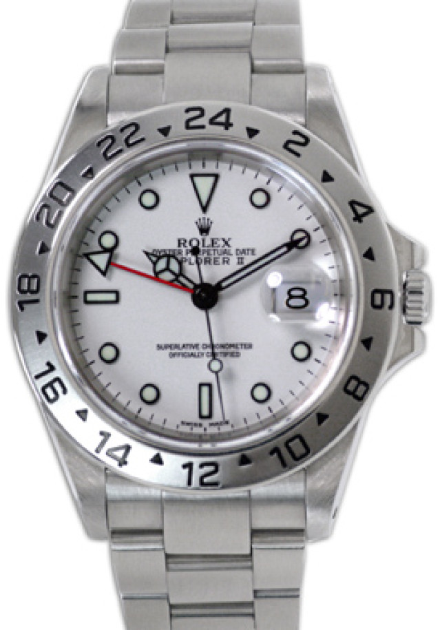 Rolex Oyster Perpetual Explorer II 16570 Steel Year 2003
